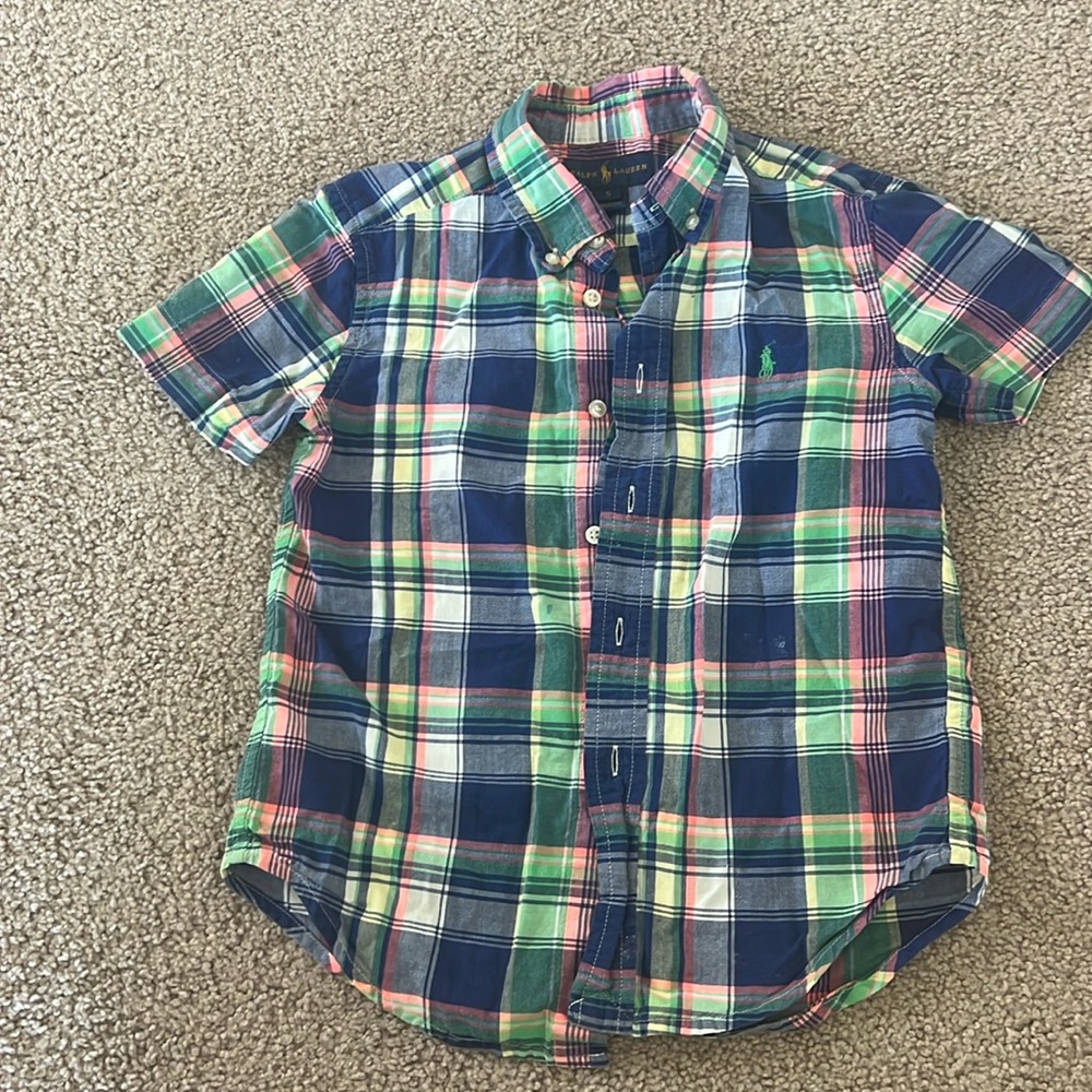 Ralph Lauren button up short sleeve